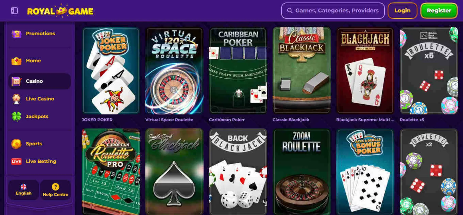 Cassino online 444